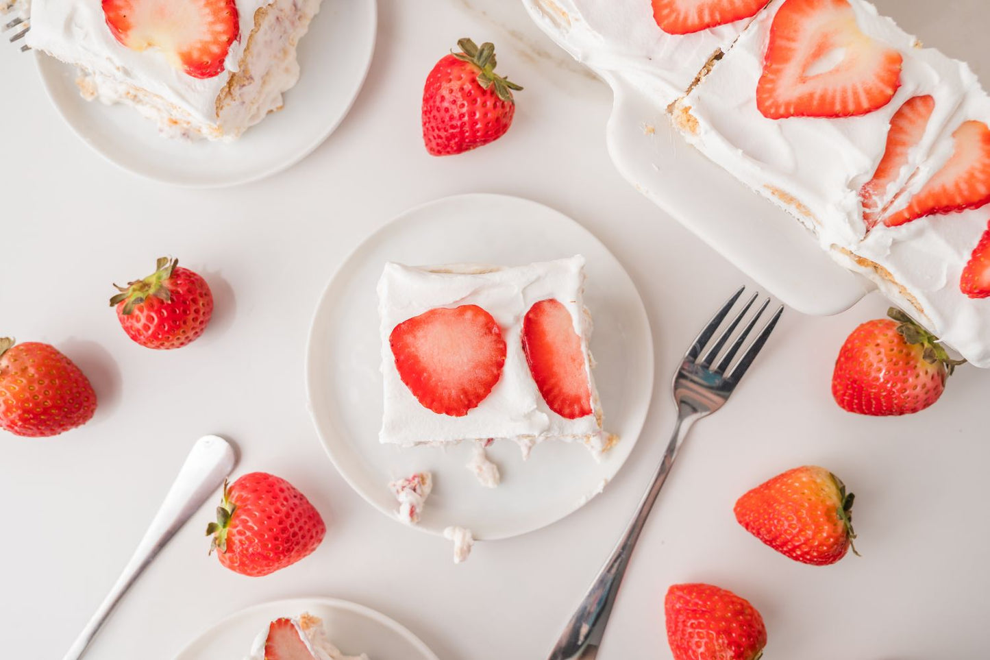 Strawberry Icebox Cake