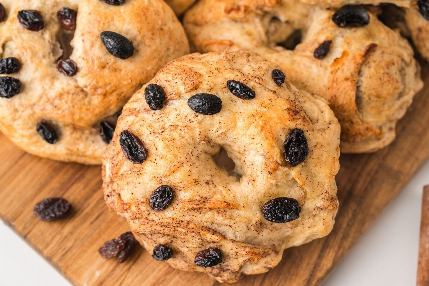 Cinnamon Raisin Bagels