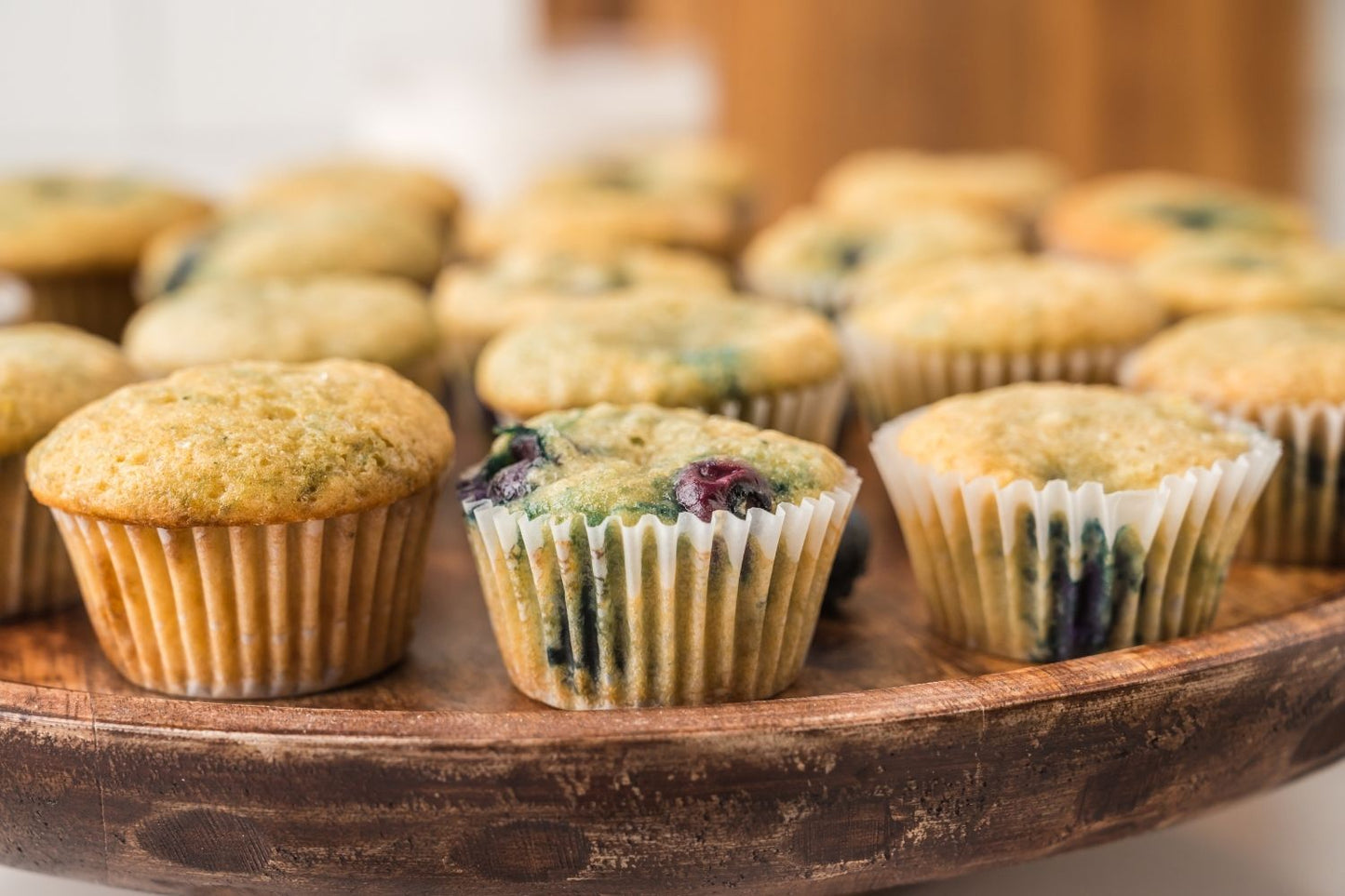 Mini Blueberry Muffins