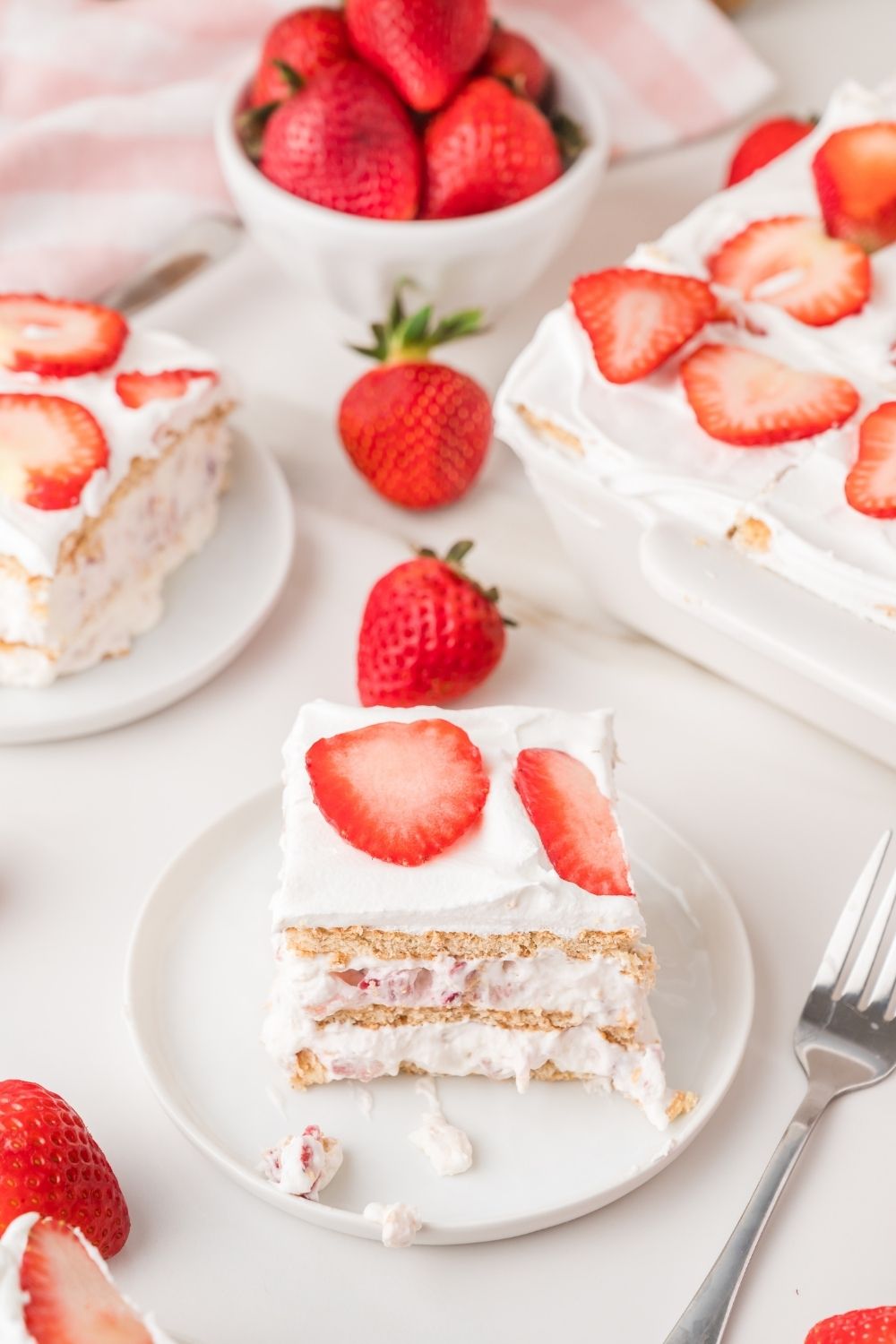 Strawberry Icebox Cake