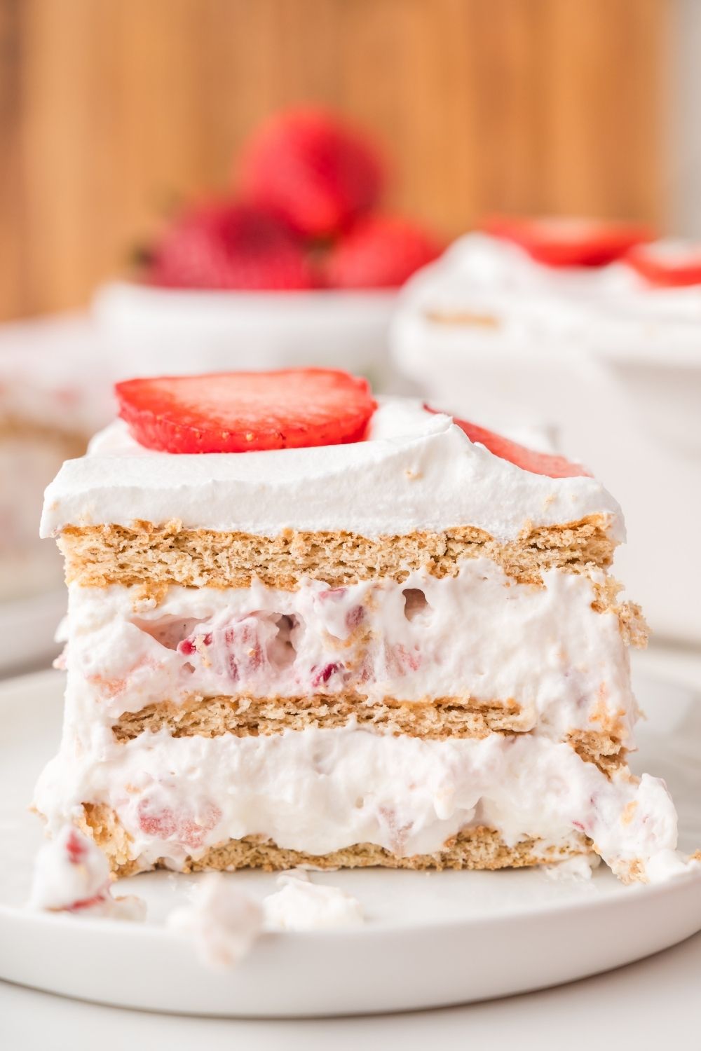 Strawberry Icebox Cake
