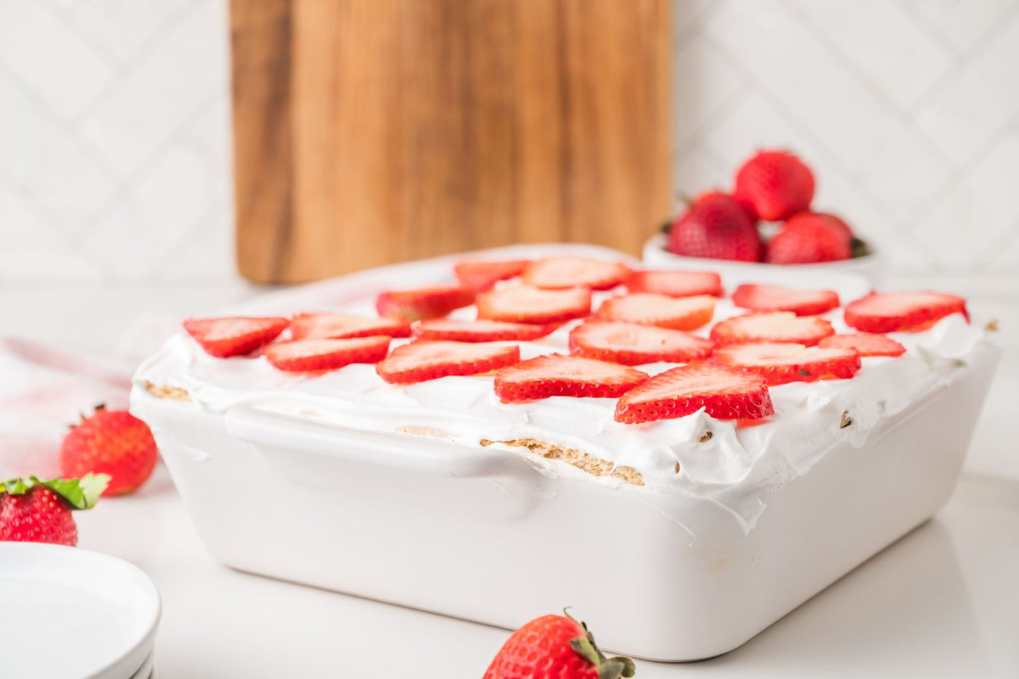 Strawberry Icebox Cake