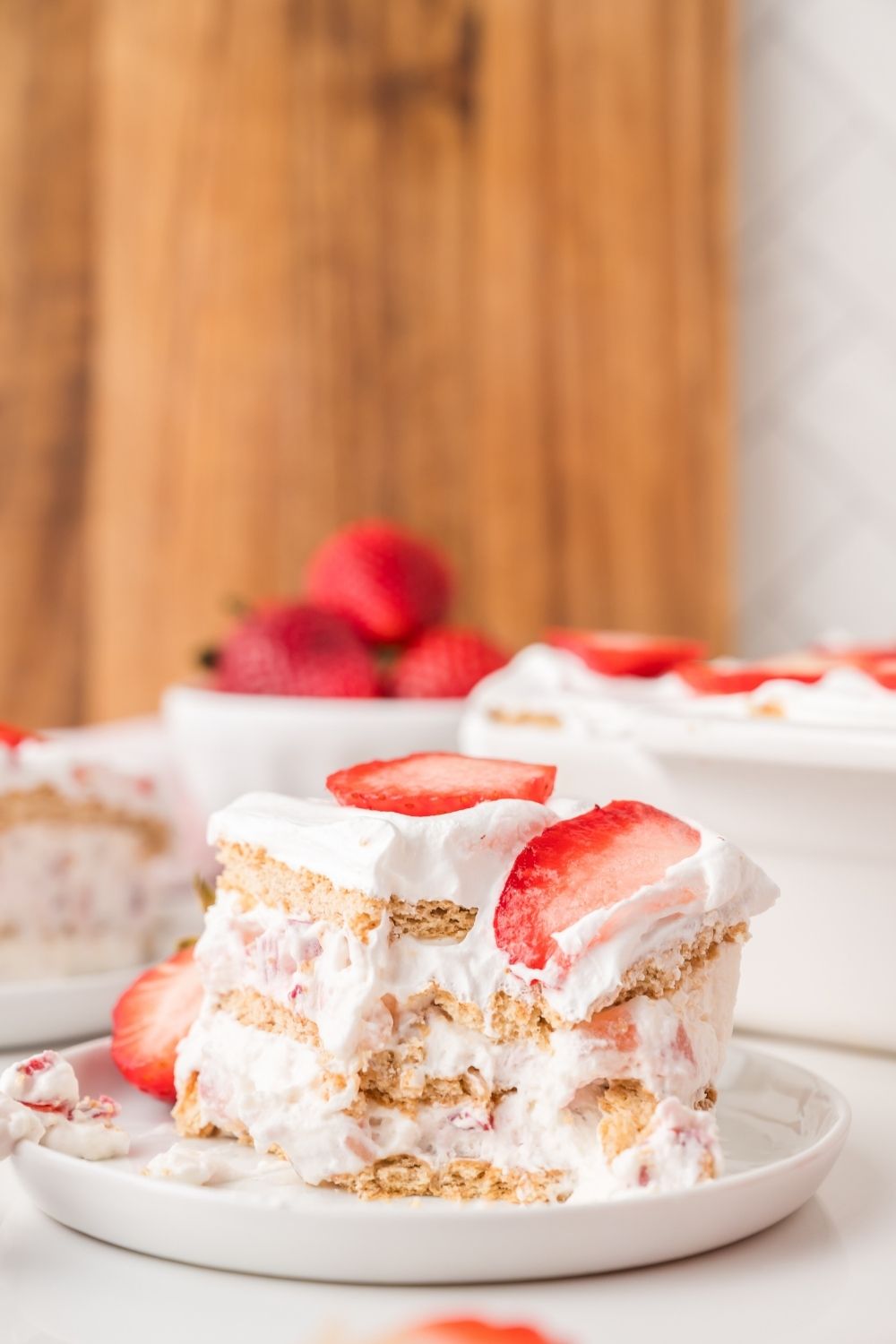 Strawberry Icebox Cake