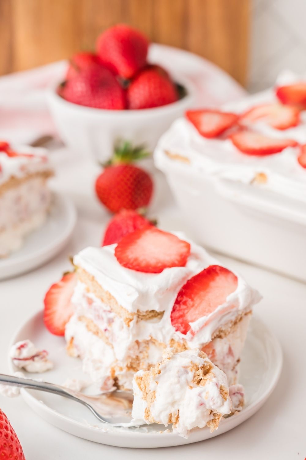 Strawberry Icebox Cake