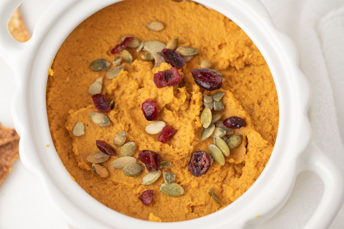 Pumpkin Hummus - set 2