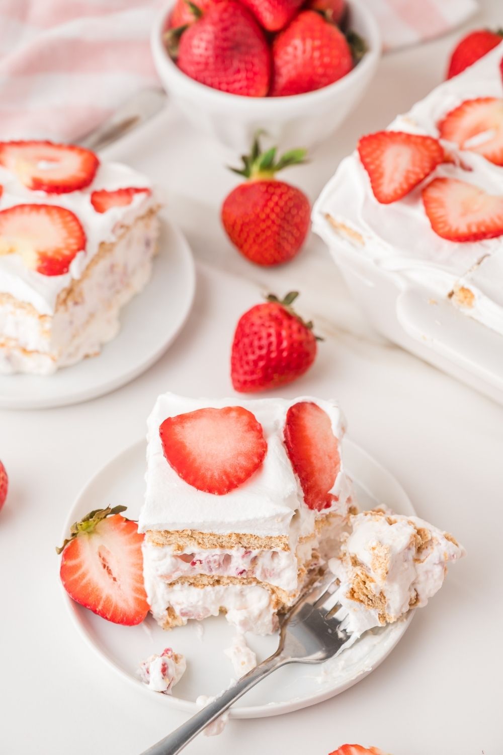 Strawberry Icebox Cake