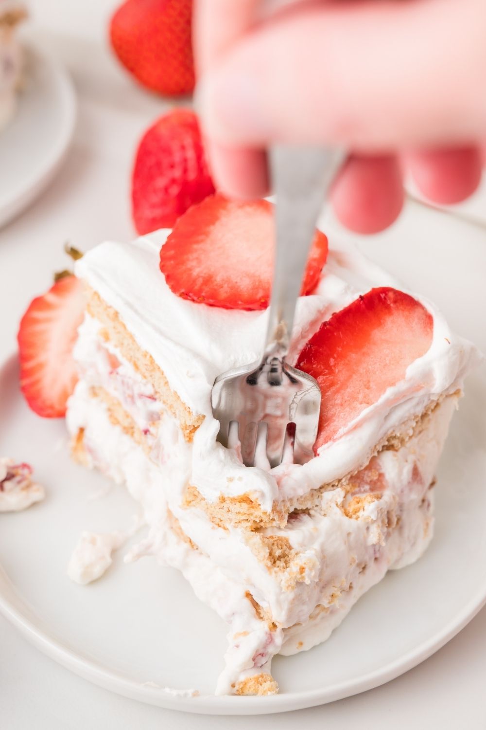 Strawberry Icebox Cake