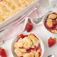 Strawberry Dump Cake