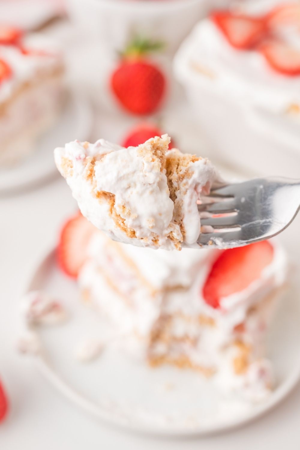 Strawberry Icebox Cake