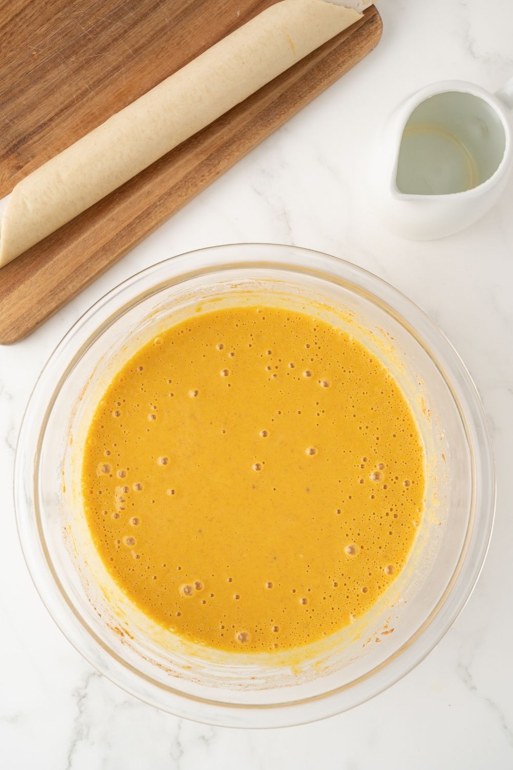 Eggless Pumpkin Pie