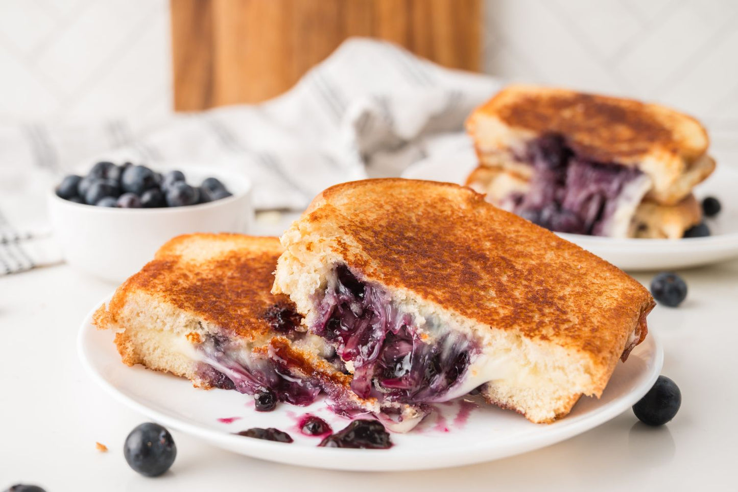Blueberry Grilled Cheese