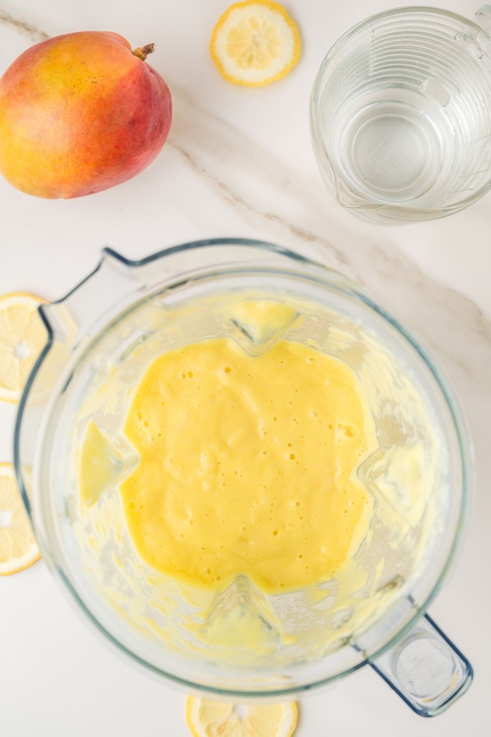 Creamy Pineapple Mango Lemonade