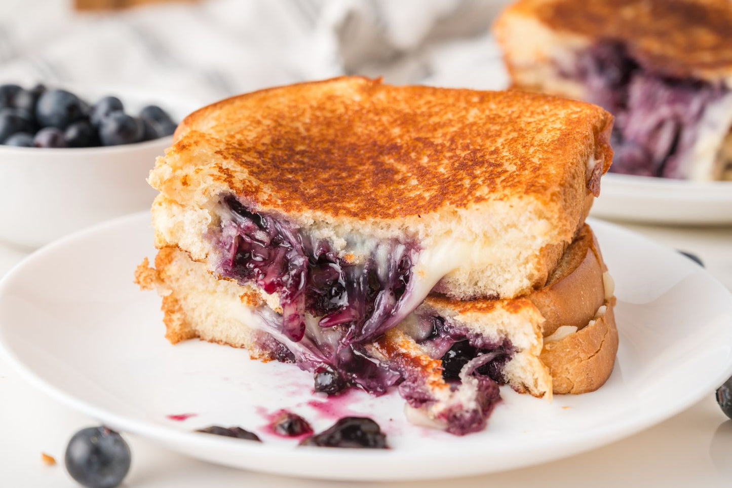 Blueberry Grilled Cheese