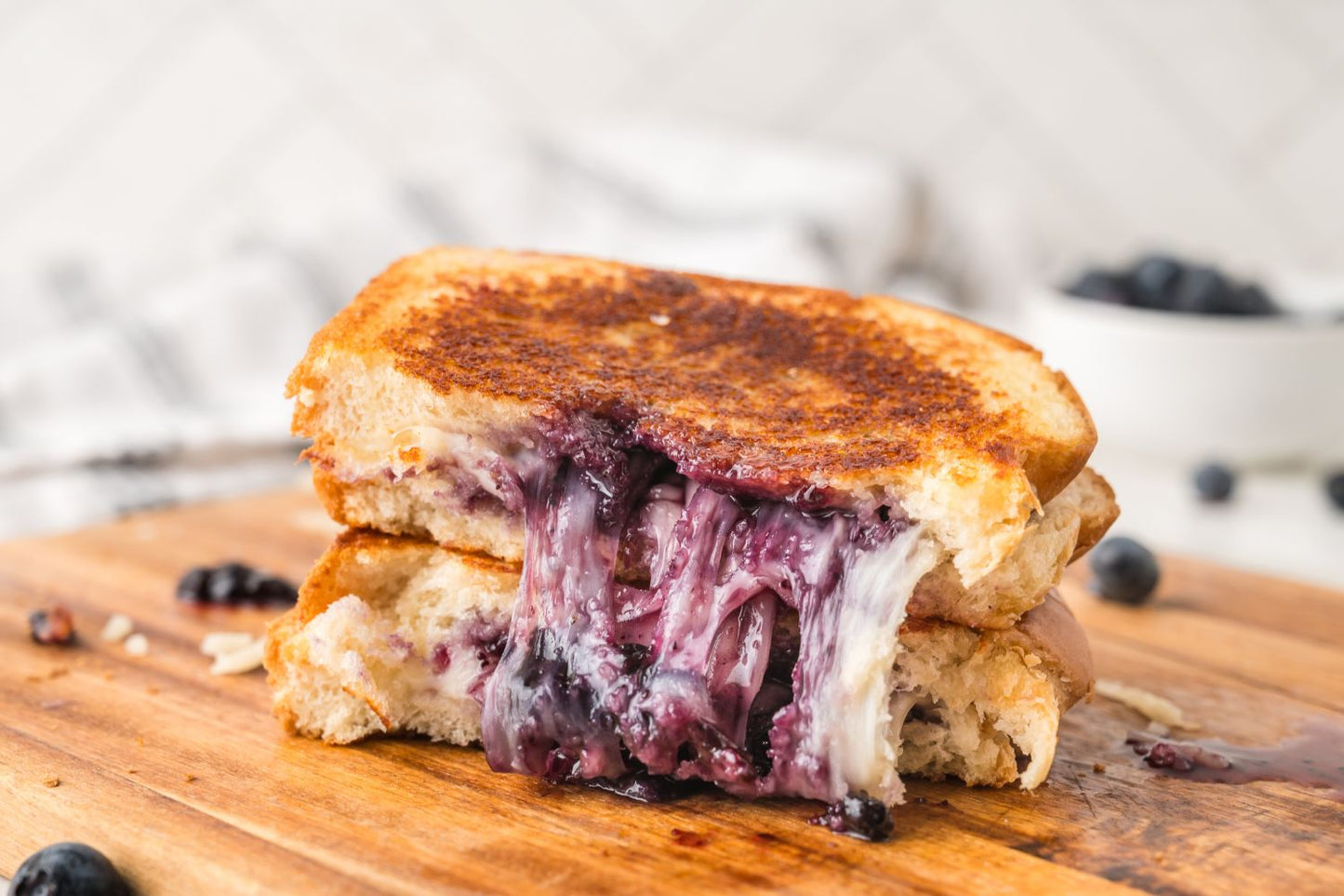 Blueberry Grilled Cheese