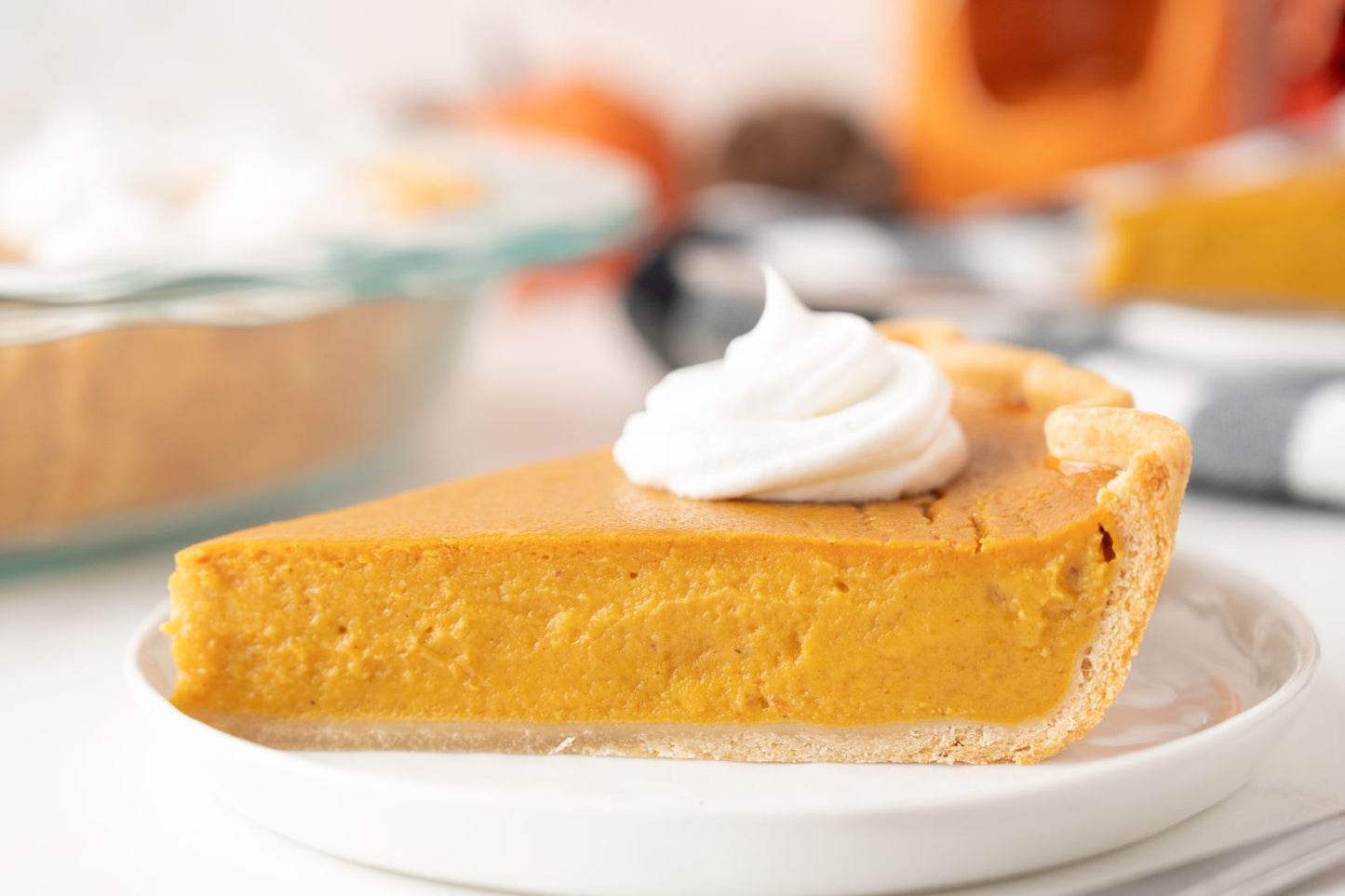 Eggless Pumpkin Pie