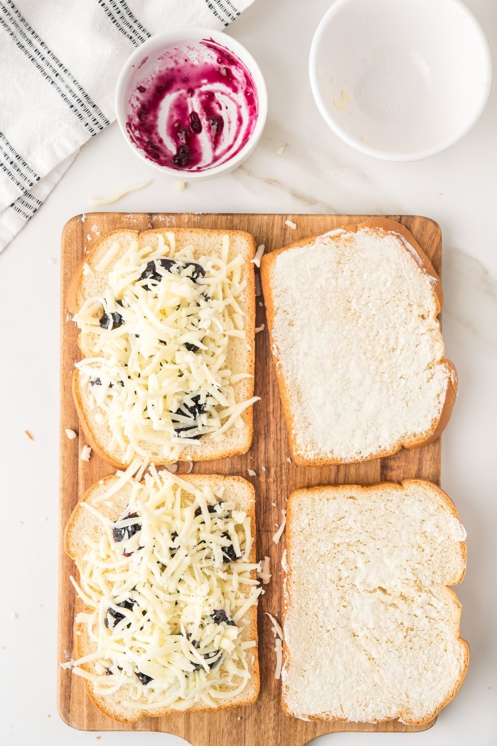 Blueberry Grilled Cheese