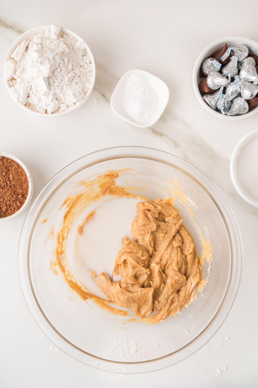 Chocolate Peanut Butter Blossoms