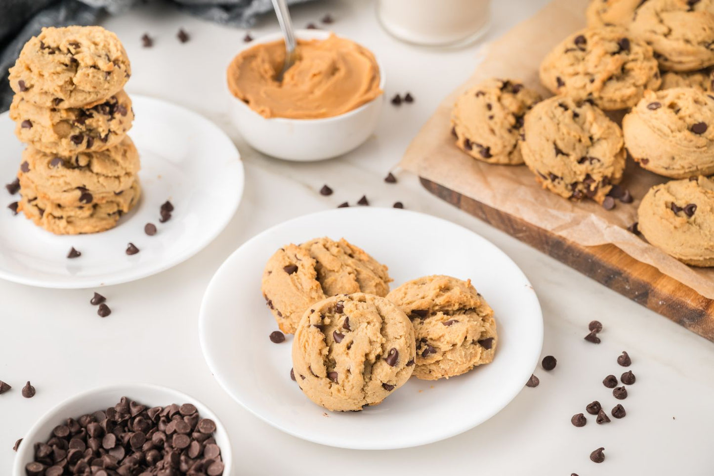 Peanut Butter Chocolate Chip Cookies