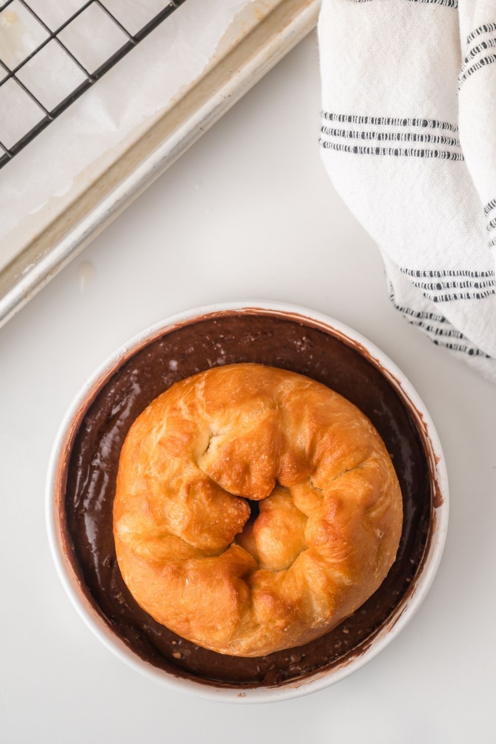 Chocolate Frosted Donut