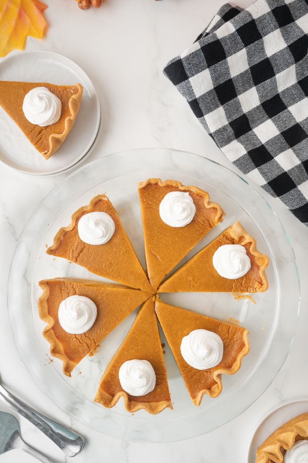 Eggless Pumpkin Pie