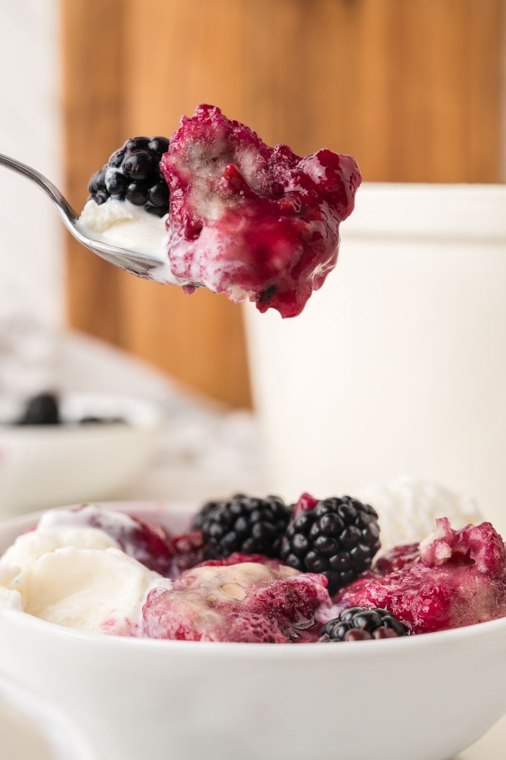 Blackberry Dumplings