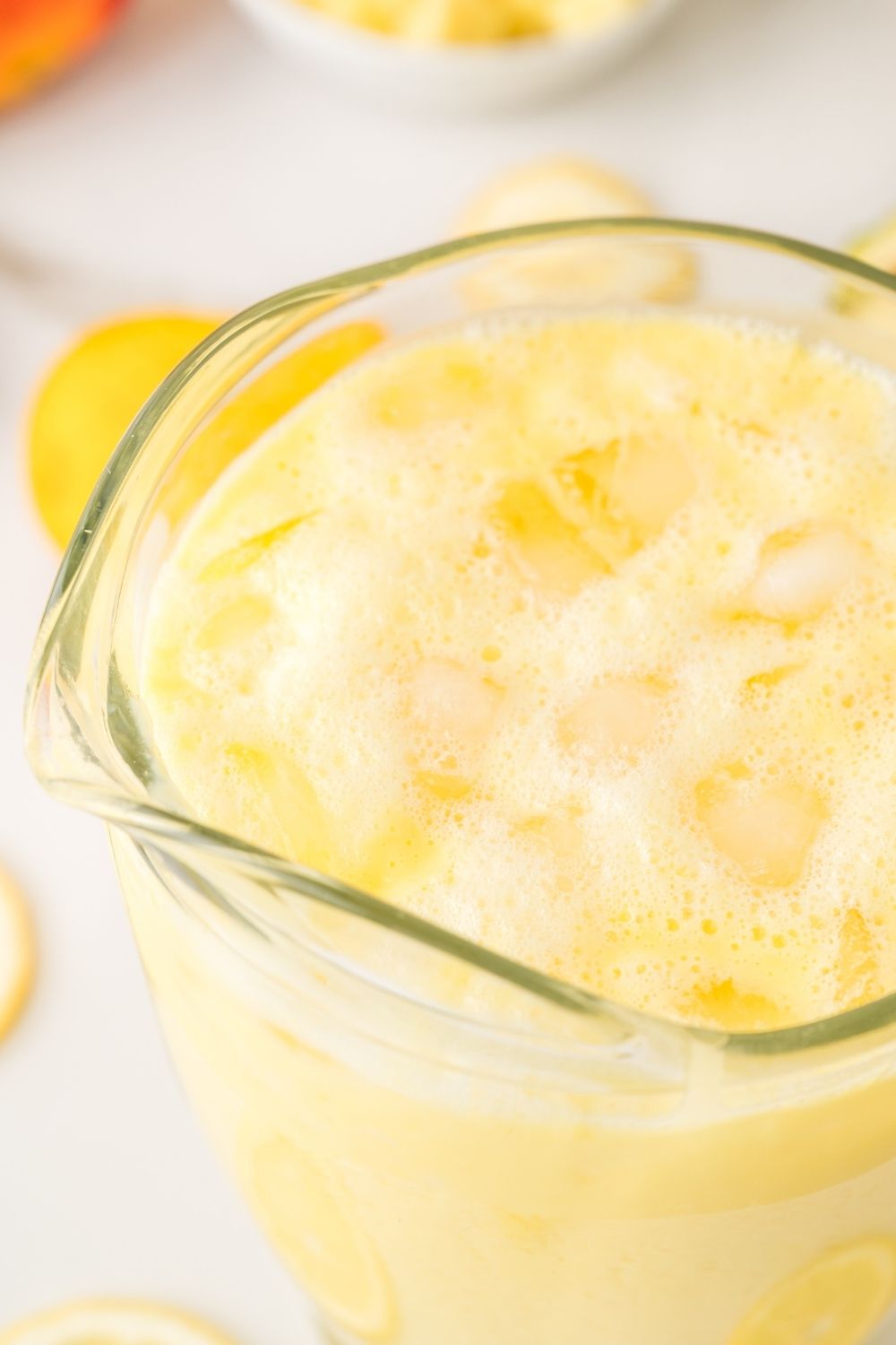 Creamy Pineapple Mango Lemonade