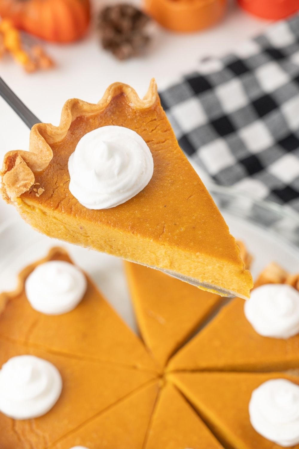 Eggless Pumpkin Pie