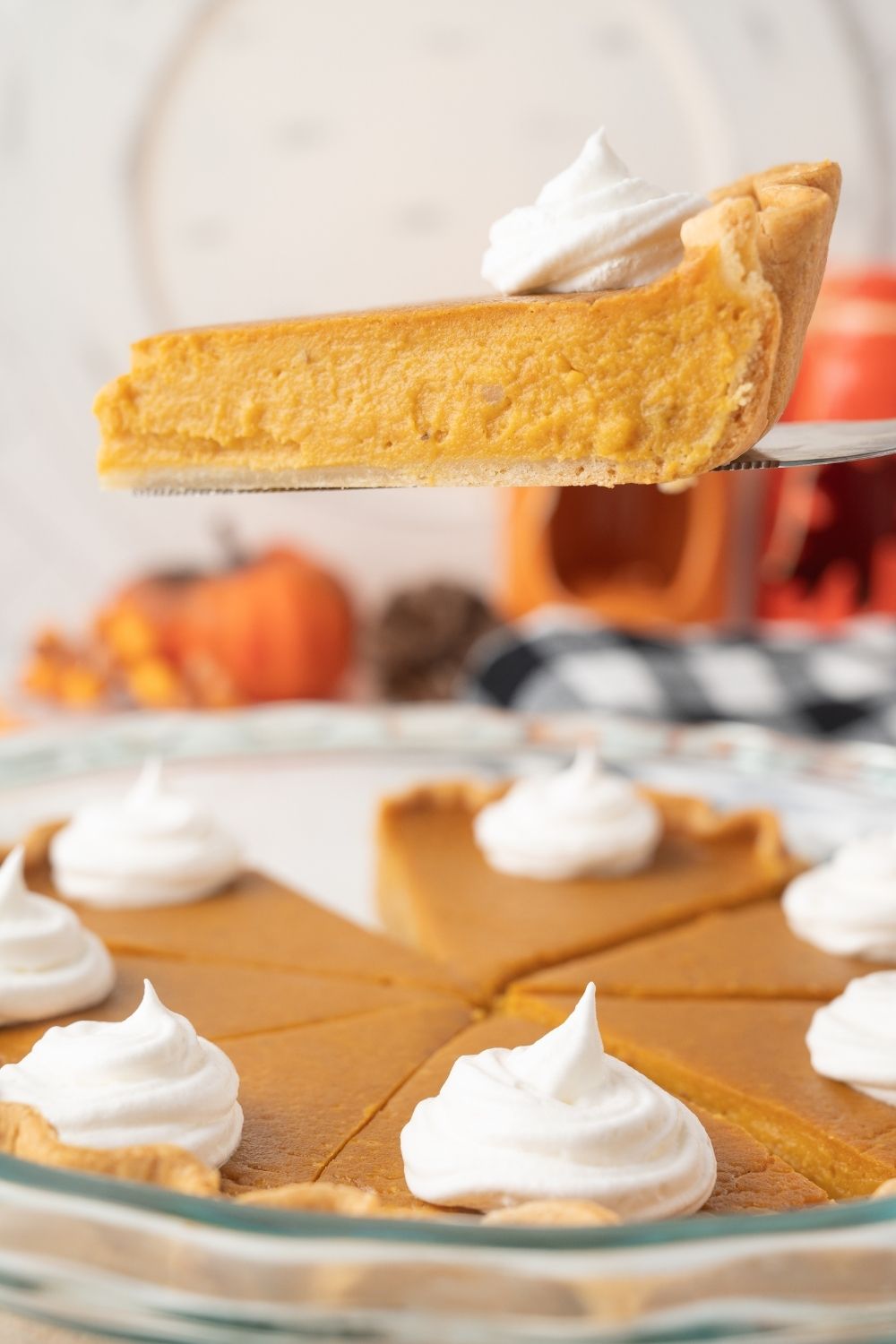 Eggless Pumpkin Pie