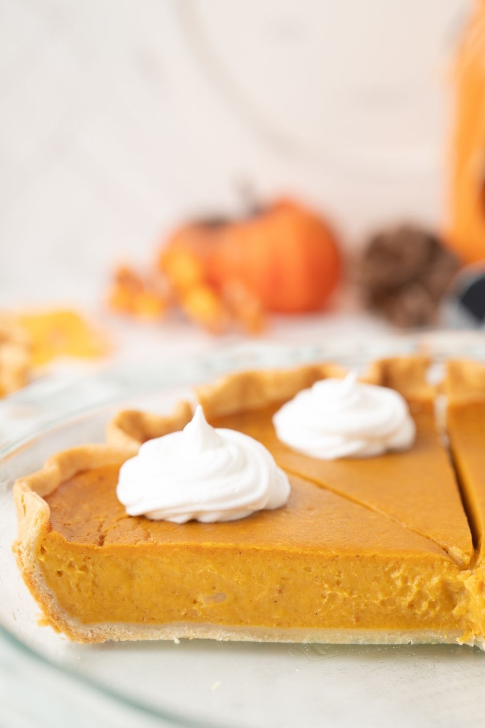 Eggless Pumpkin Pie