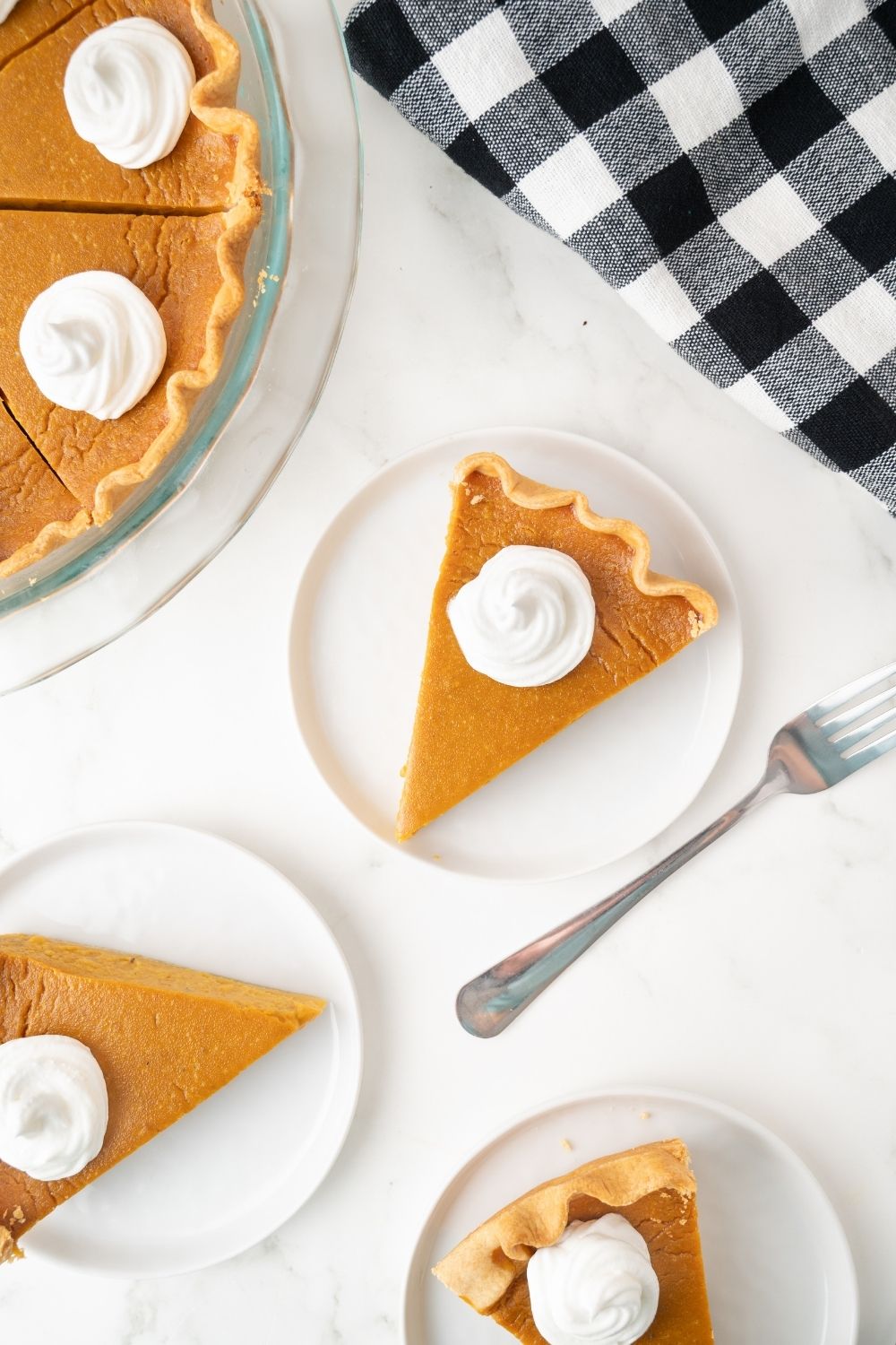 Eggless Pumpkin Pie