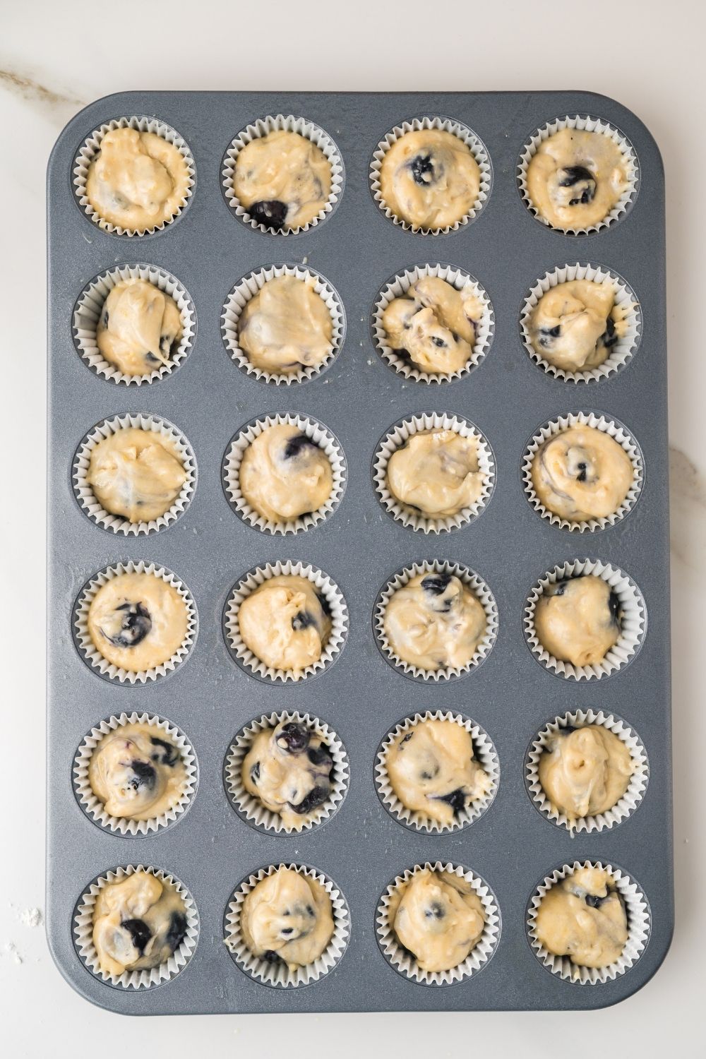 Mini Blueberry Muffins