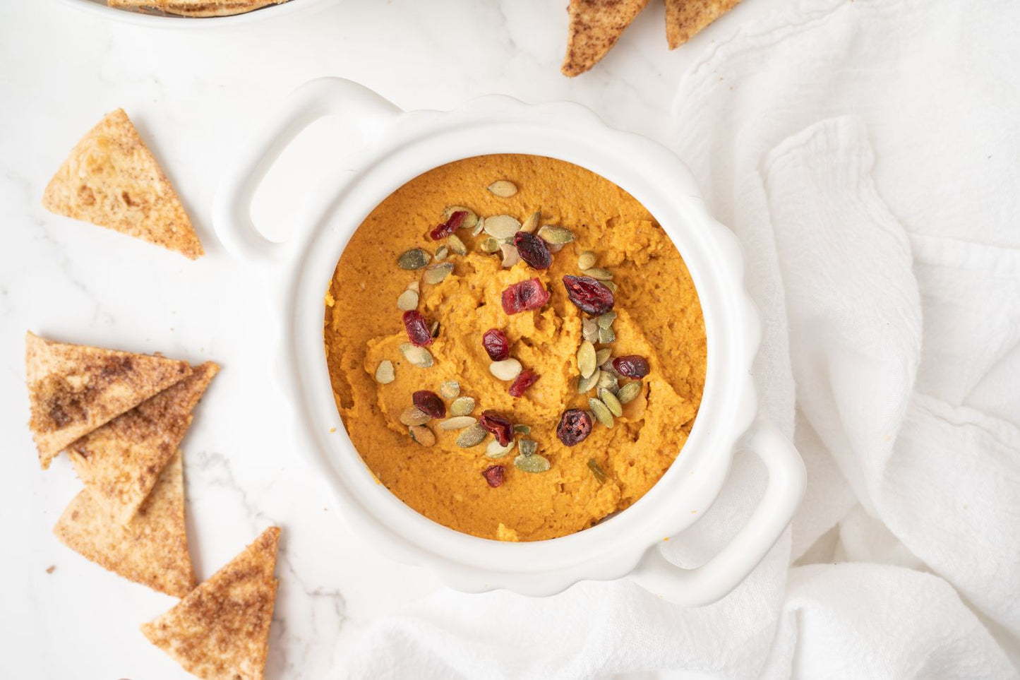 Pumpkin Hummus - set 2
