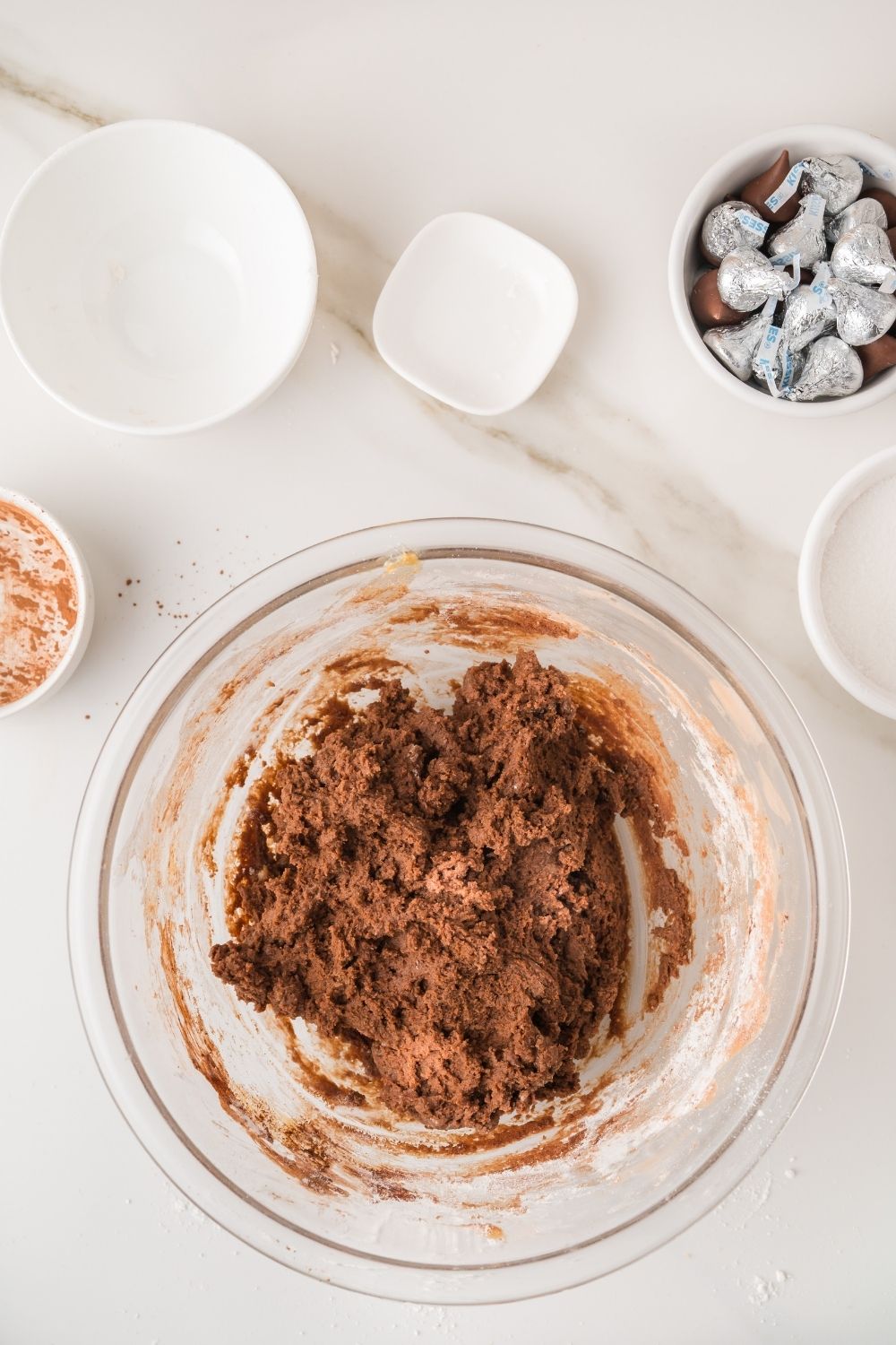 Chocolate Peanut Butter Blossoms