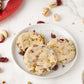 Cranberry Pistachio Shortbread Cookies