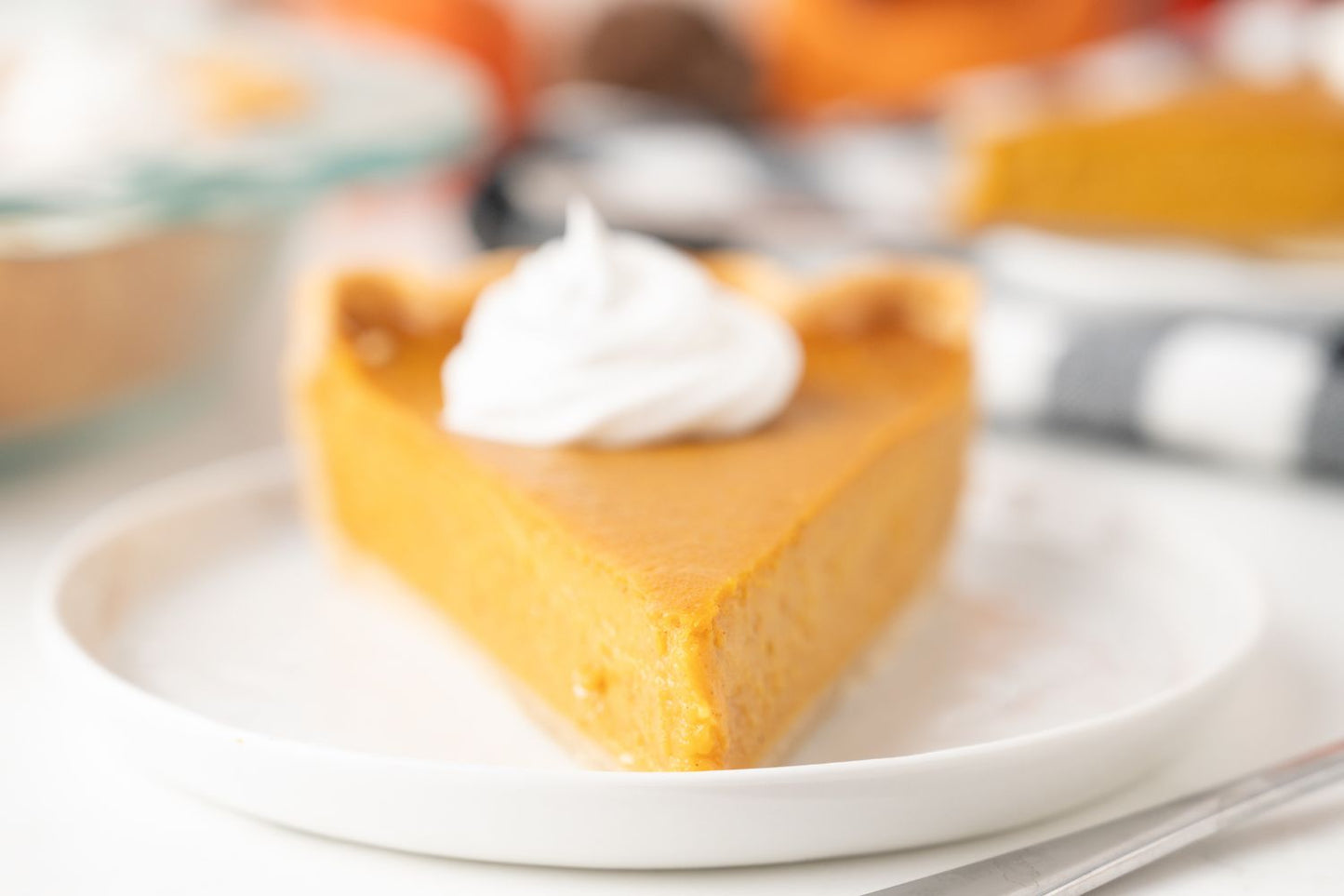Eggless Pumpkin Pie