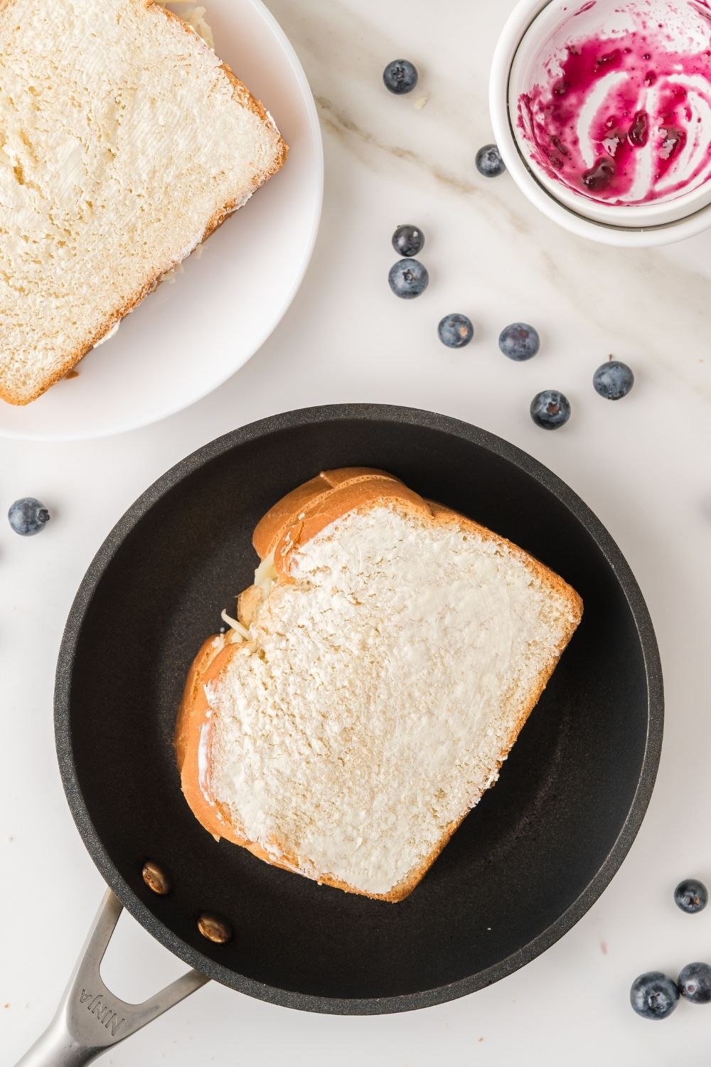 Blueberry Grilled Cheese