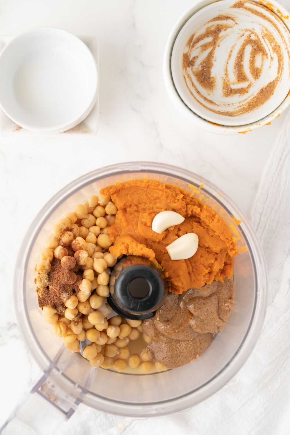 Pumpkin Hummus - set 2