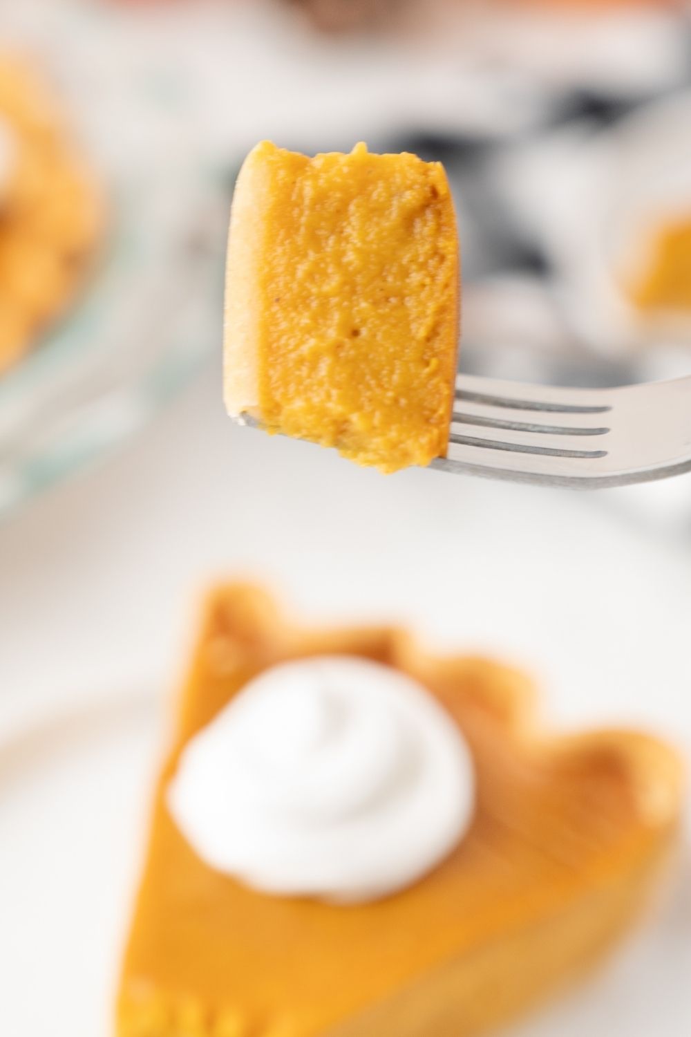 Eggless Pumpkin Pie