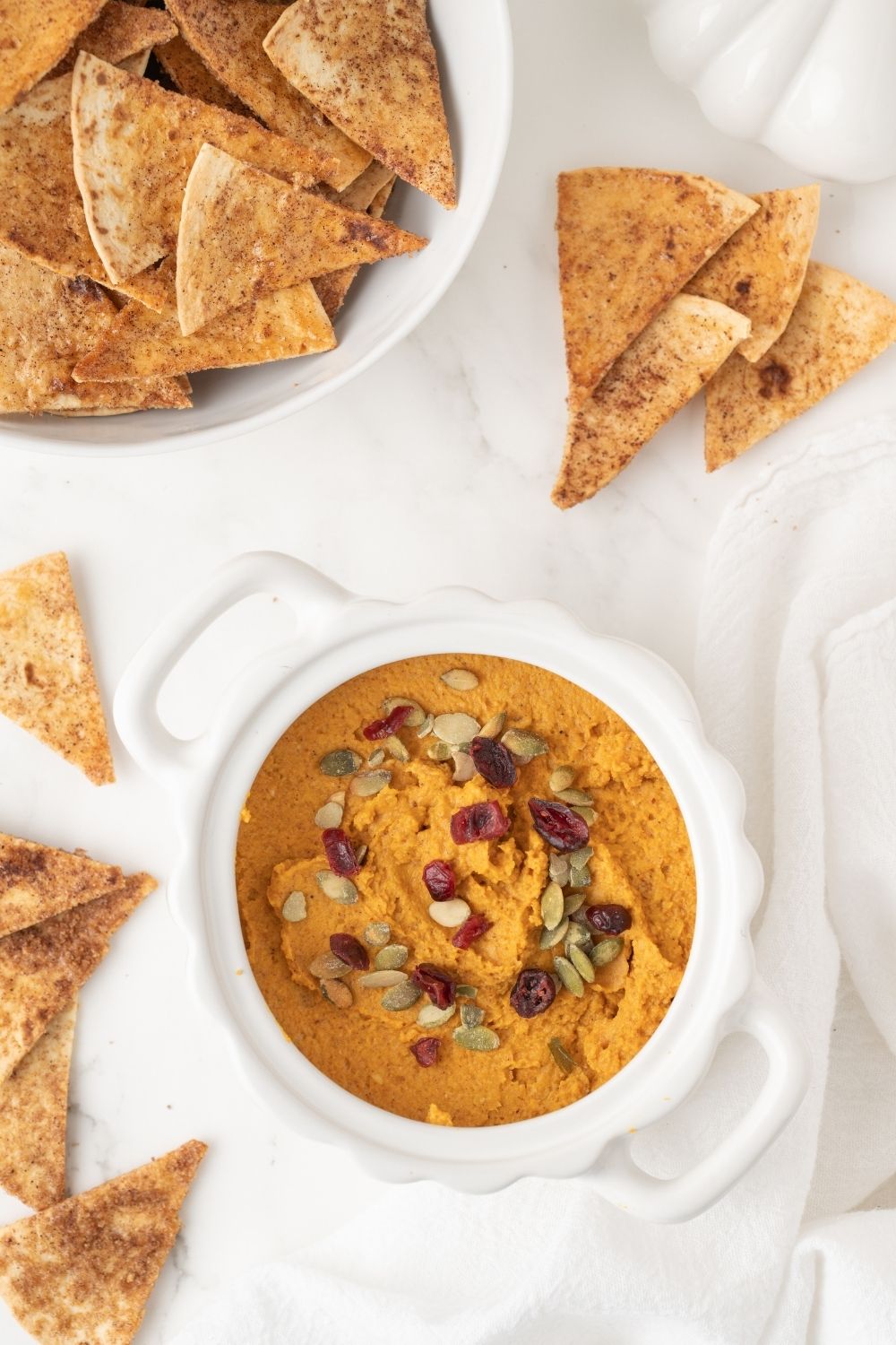 Pumpkin Hummus - set 2