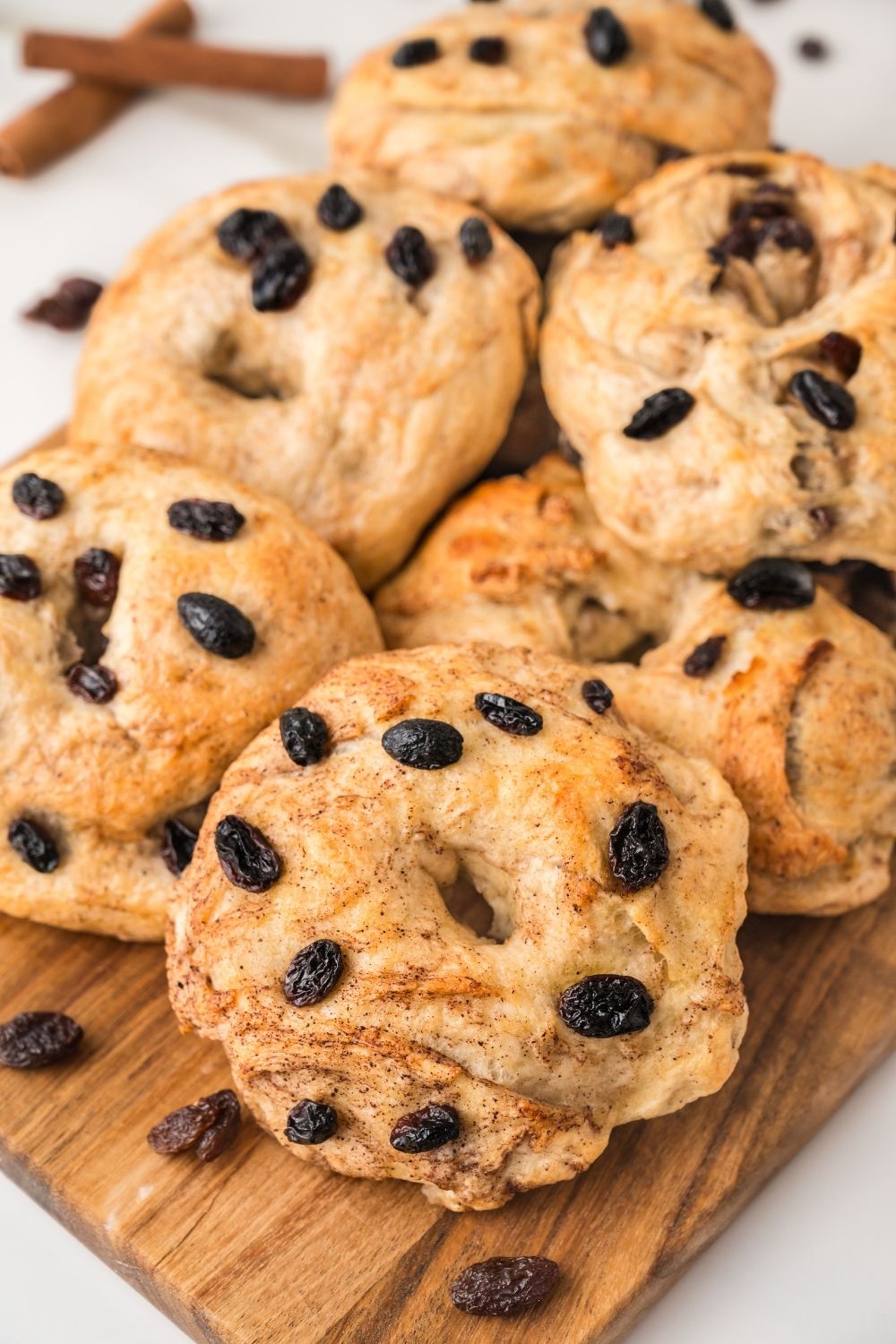 Cinnamon Raisin Bagels