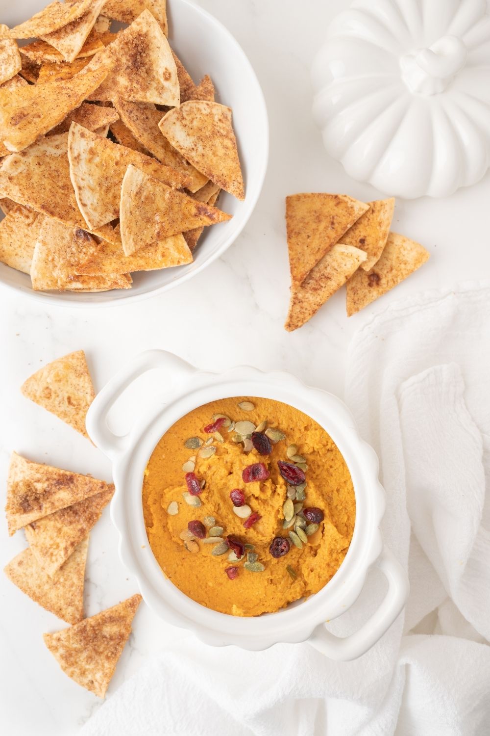 Pumpkin Hummus - set 2