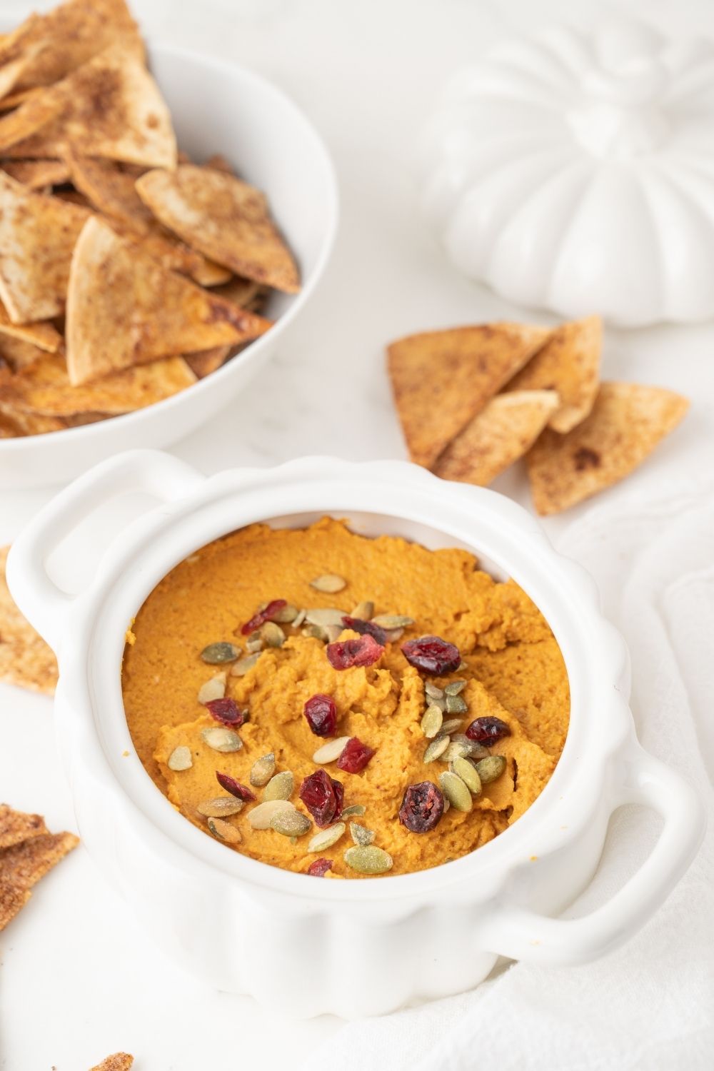 Pumpkin Hummus - set 2