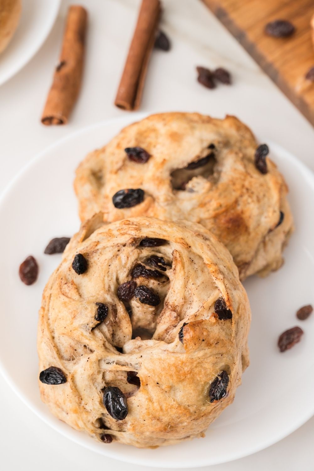 Cinnamon Raisin Bagels