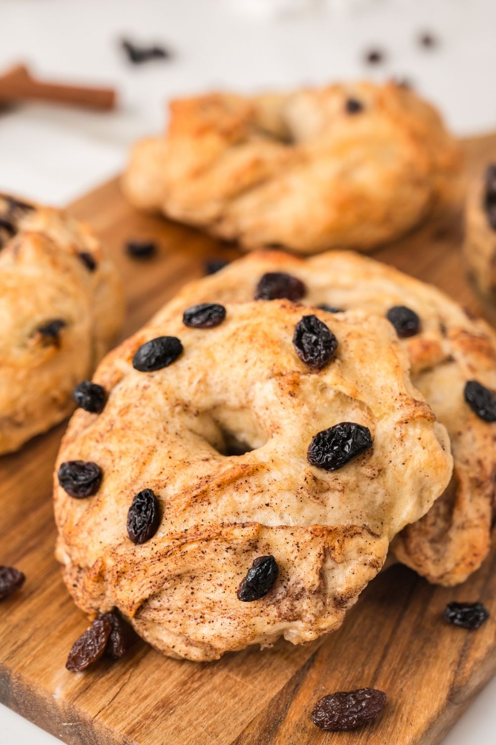 Cinnamon Raisin Bagels
