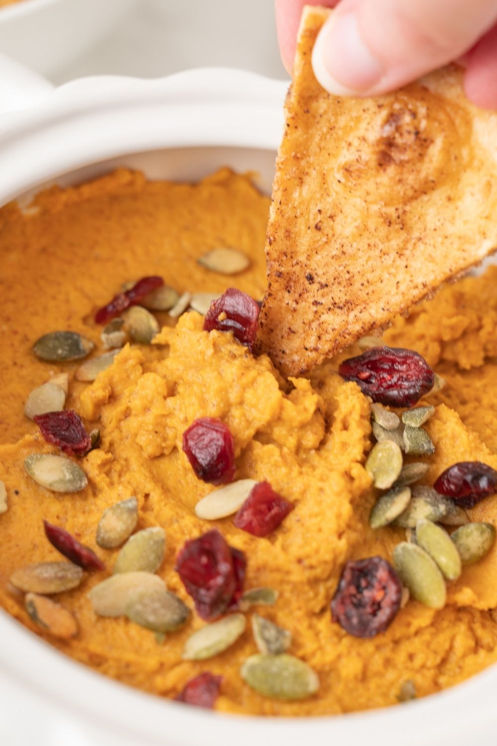 Pumpkin Hummus - set 2
