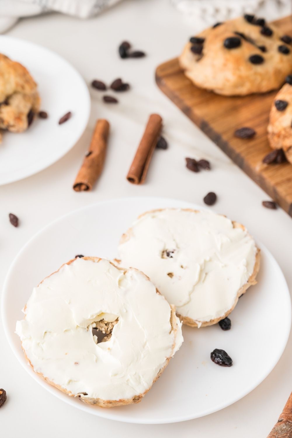 Cinnamon Raisin Bagels