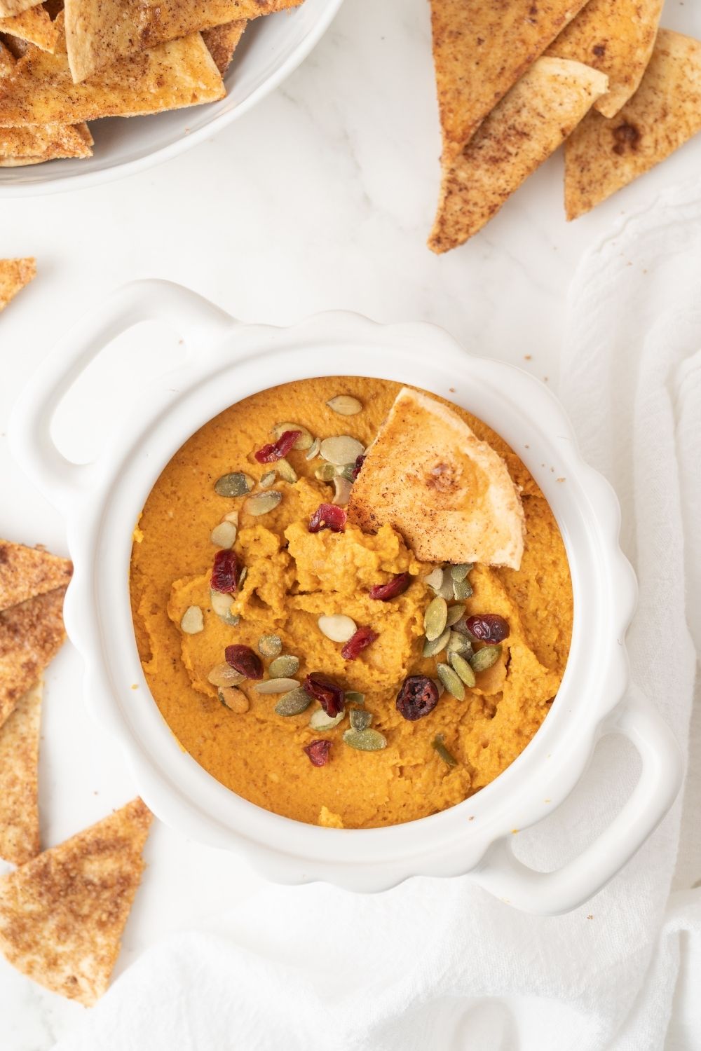 Pumpkin Hummus - set 2