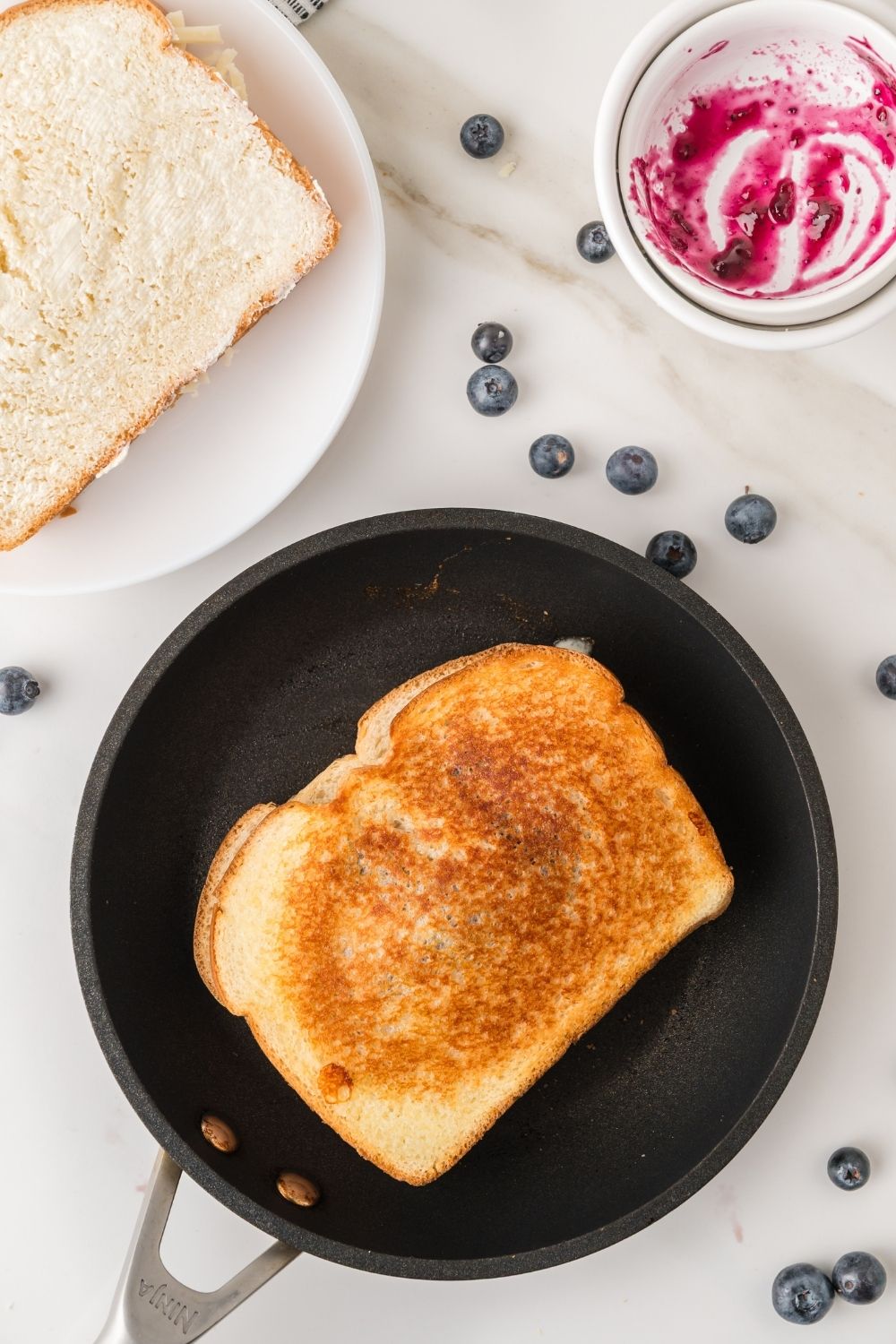 Blueberry Grilled Cheese