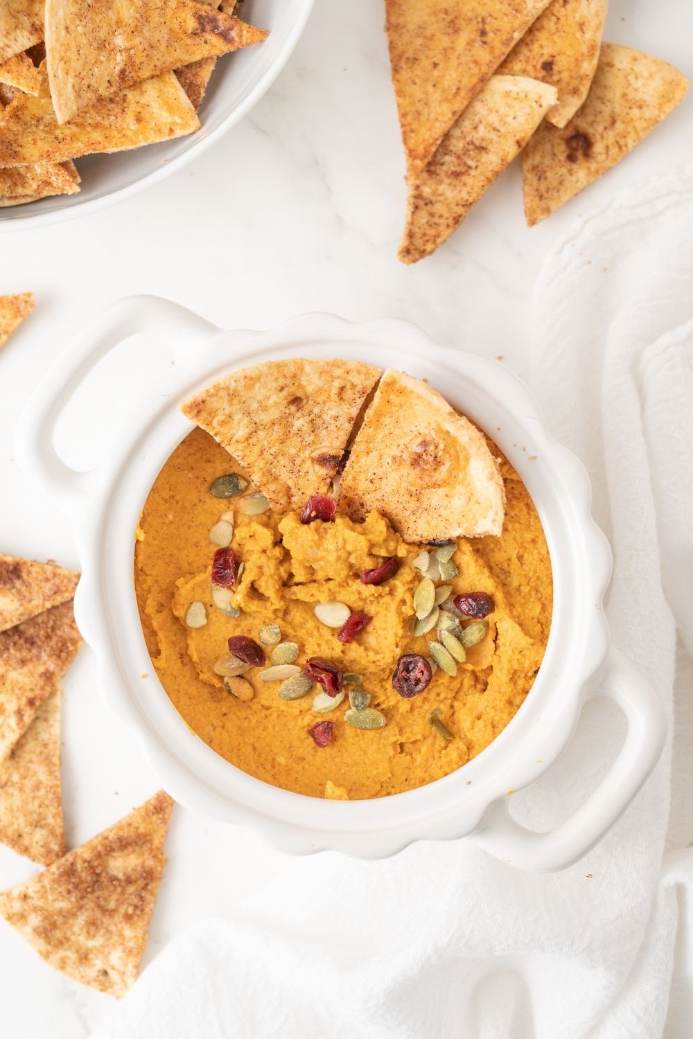 Pumpkin Hummus - set 2