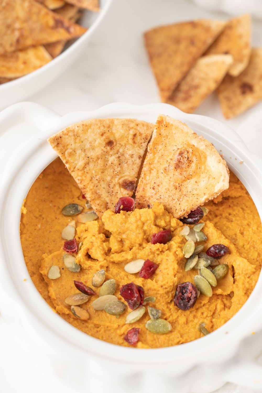 Pumpkin Hummus - set 2